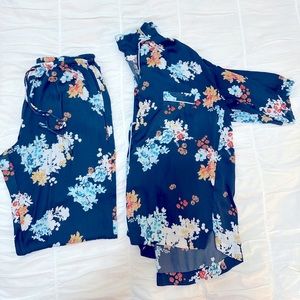 Nordstrom Lingerie Floral PJ set